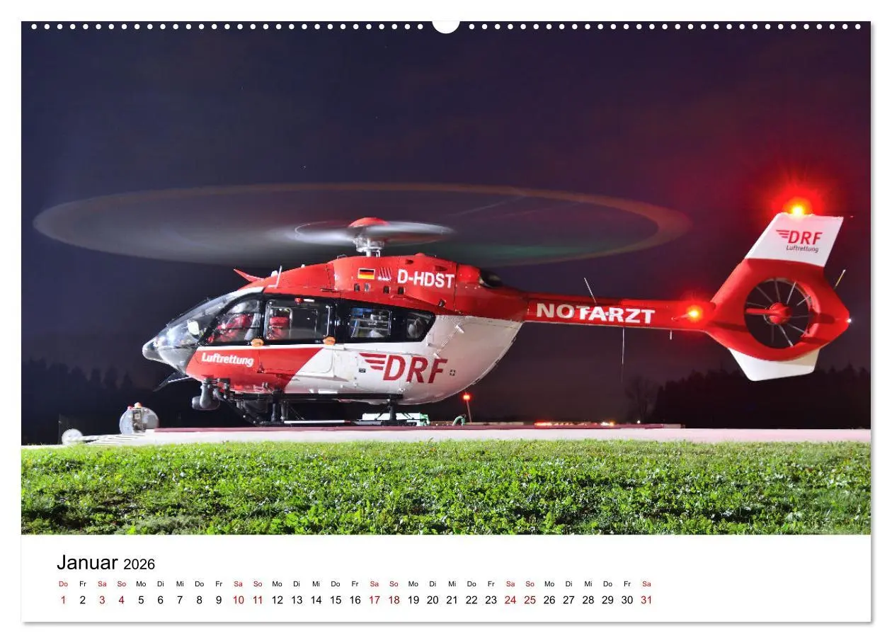 Bild: 9783457509319 | Rettungshubschrauber in Action (hochwertiger Premium Wandkalender...