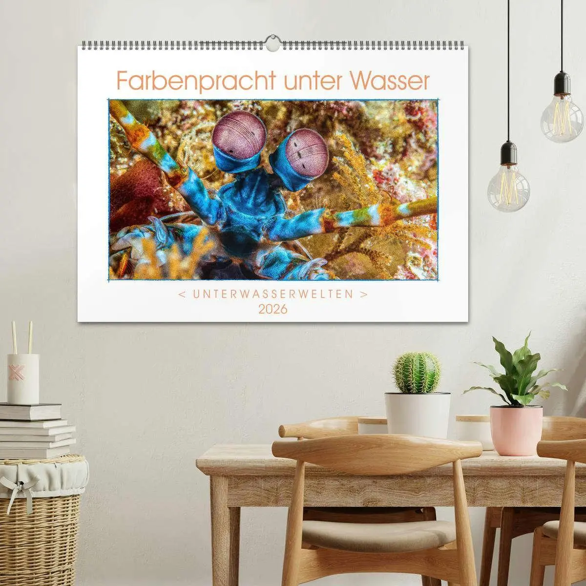 Bild: 9783457749319 | Farbenpracht unter Wasser (Wandkalender 2026 DIN A2 quer), CALVENDO...