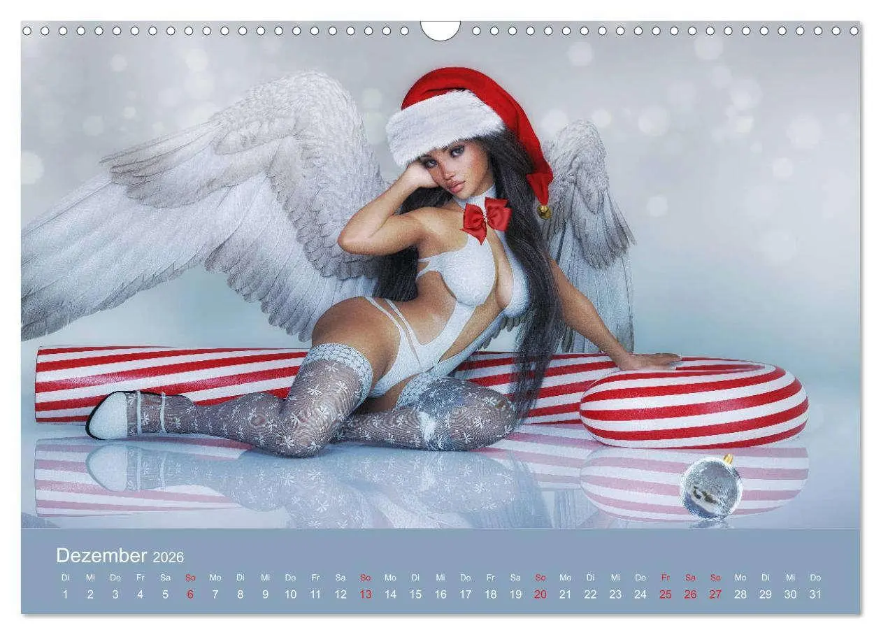 Bild: 9783457819319 | Engel der Verführung - Mythologie als Akt (Wandkalender 2026 DIN A3...