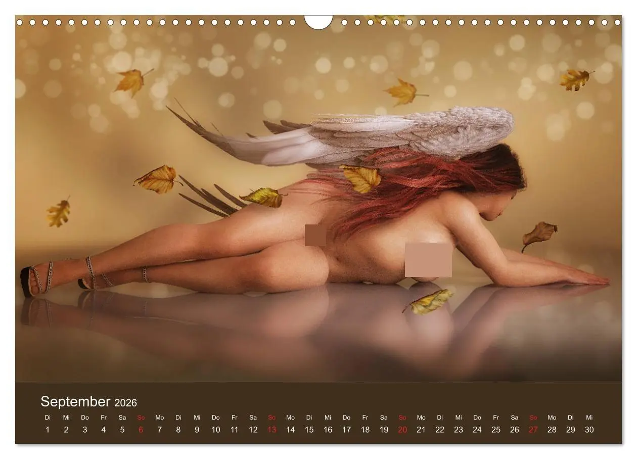 Bild: 9783457819319 | Engel der Verführung - Mythologie als Akt (Wandkalender 2026 DIN A3...