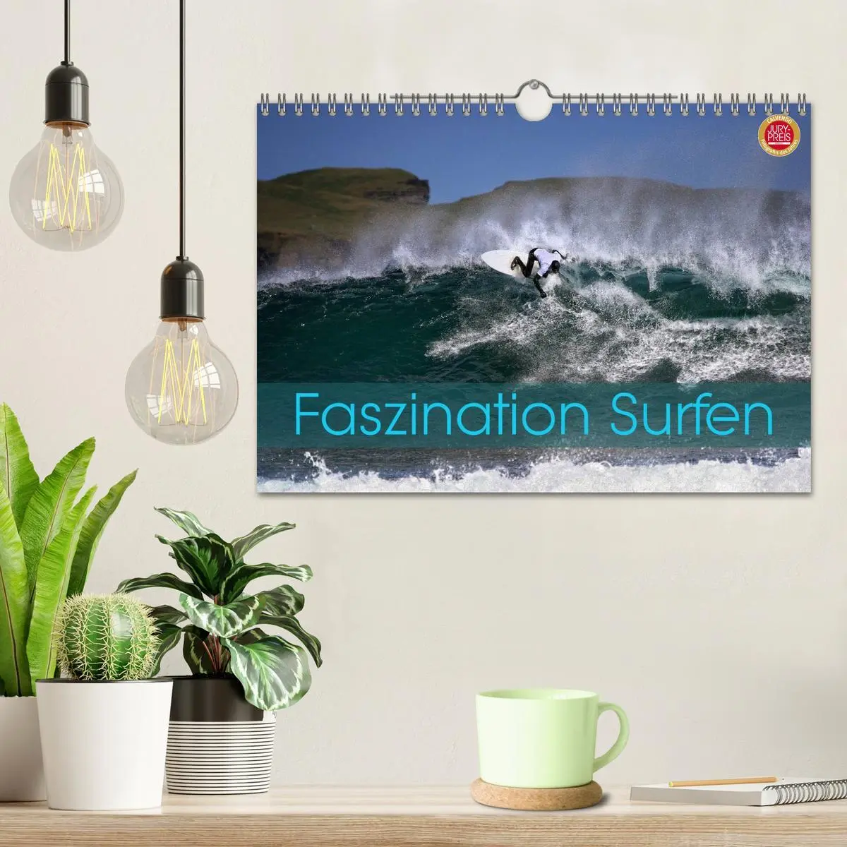 Bild: 9783516079319 | Faszination Surfen (Wandkalender 2026 DIN A4 quer), CALVENDO...