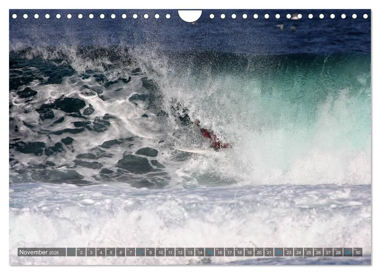 Bild: 9783516079319 | Faszination Surfen (Wandkalender 2026 DIN A4 quer), CALVENDO...
