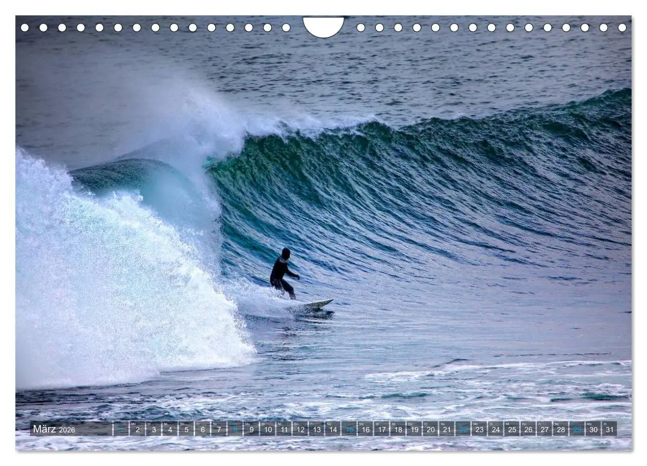 Bild: 9783516079319 | Faszination Surfen (Wandkalender 2026 DIN A4 quer), CALVENDO...