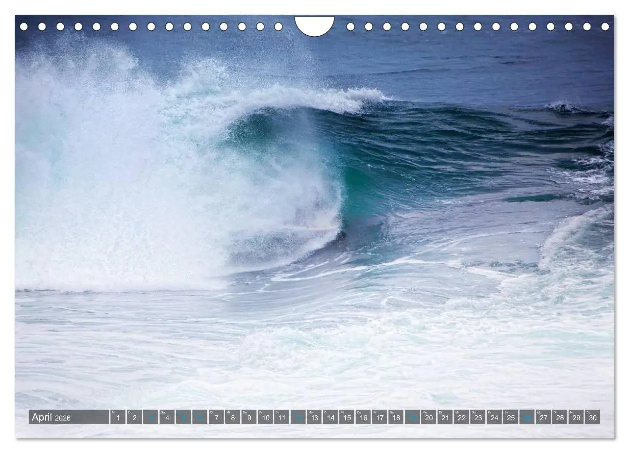 Bild: 9783516079319 | Faszination Surfen (Wandkalender 2026 DIN A4 quer), CALVENDO...