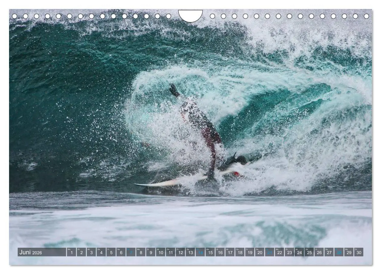 Bild: 9783516079319 | Faszination Surfen (Wandkalender 2026 DIN A4 quer), CALVENDO...