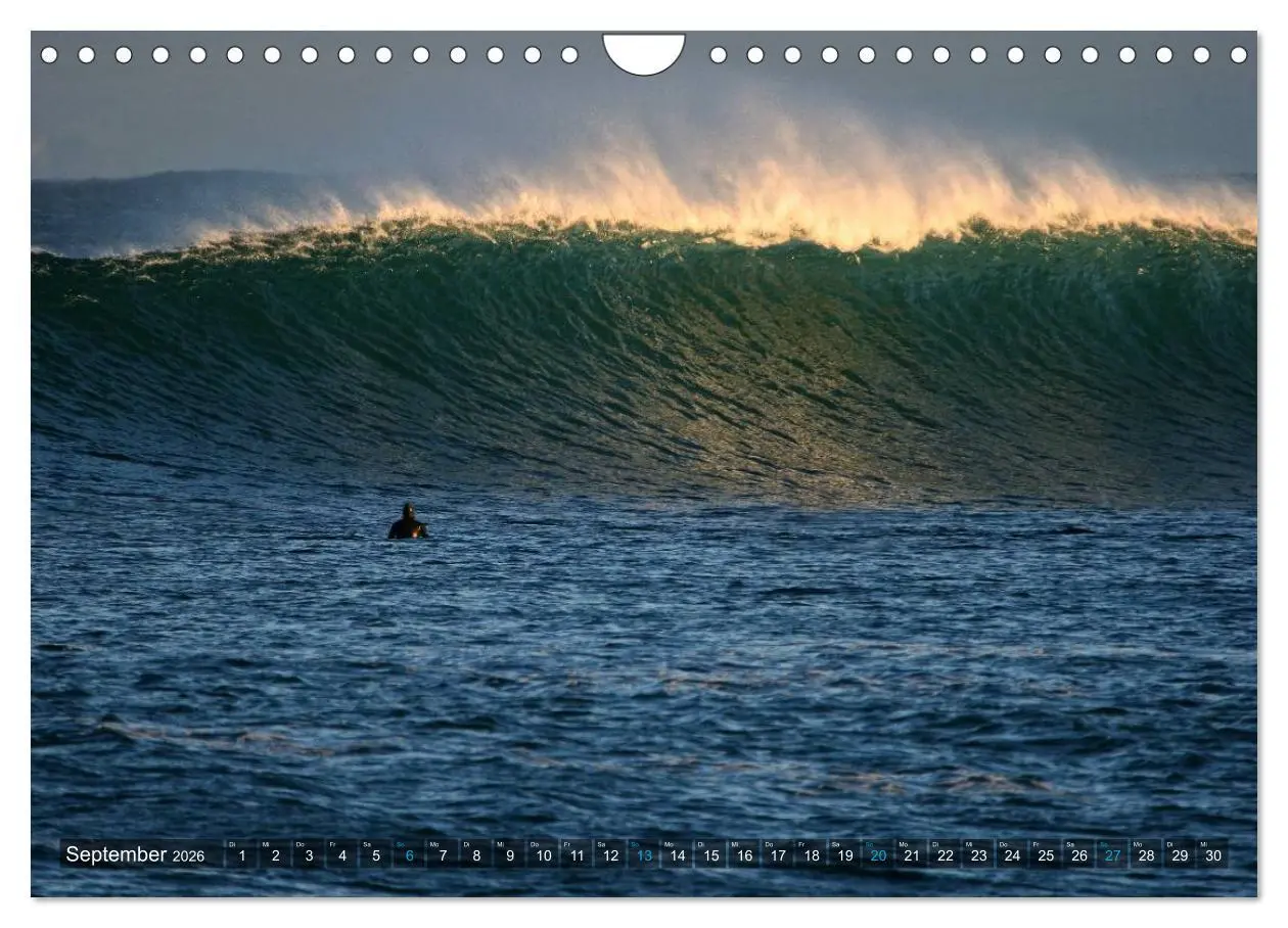 Bild: 9783516079319 | Faszination Surfen (Wandkalender 2026 DIN A4 quer), CALVENDO...