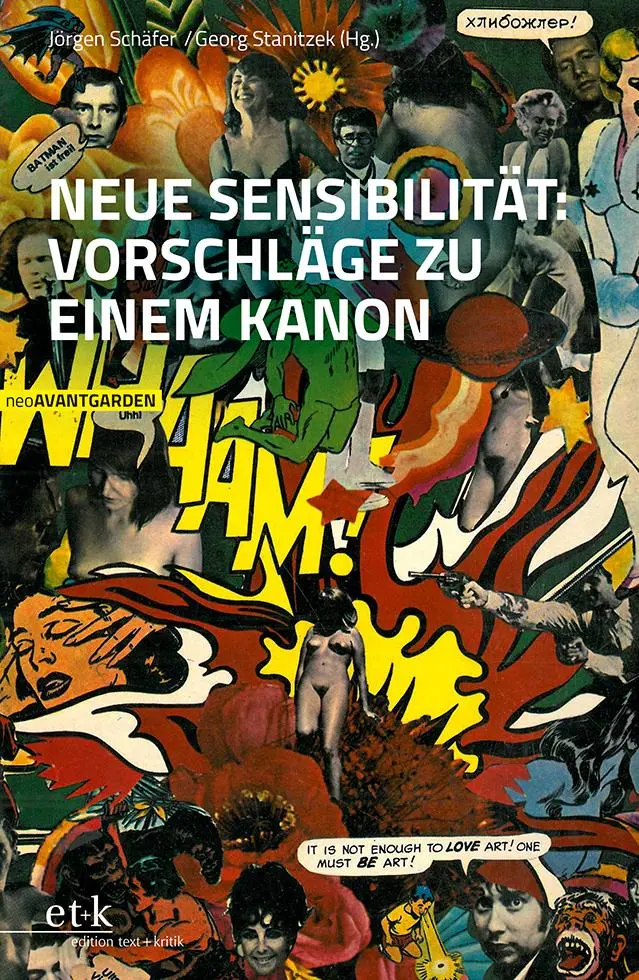 Cover: 9783967079319 | Neue Sensibilität: Vorschläge zu einem Kanon | Georg Stanitzek (u. a.)