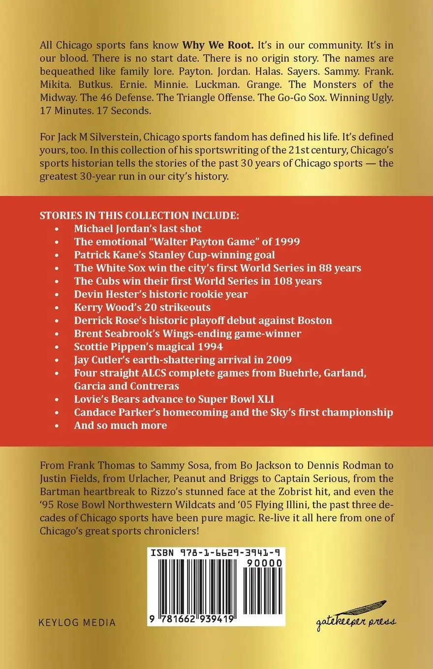 Rückseite: 9781662939419 | Why We Root (Vol. 1) | Mad Obsessions of a Chicago Sports Fan | Buch