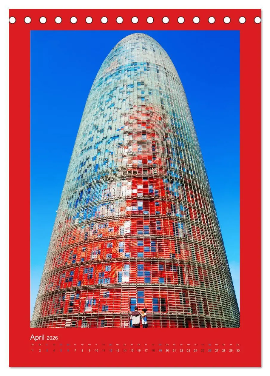 Bild: 9783516379419 | High-Tech-Architektur (Tischkalender 2026 DIN A5 hoch), CALVENDO...