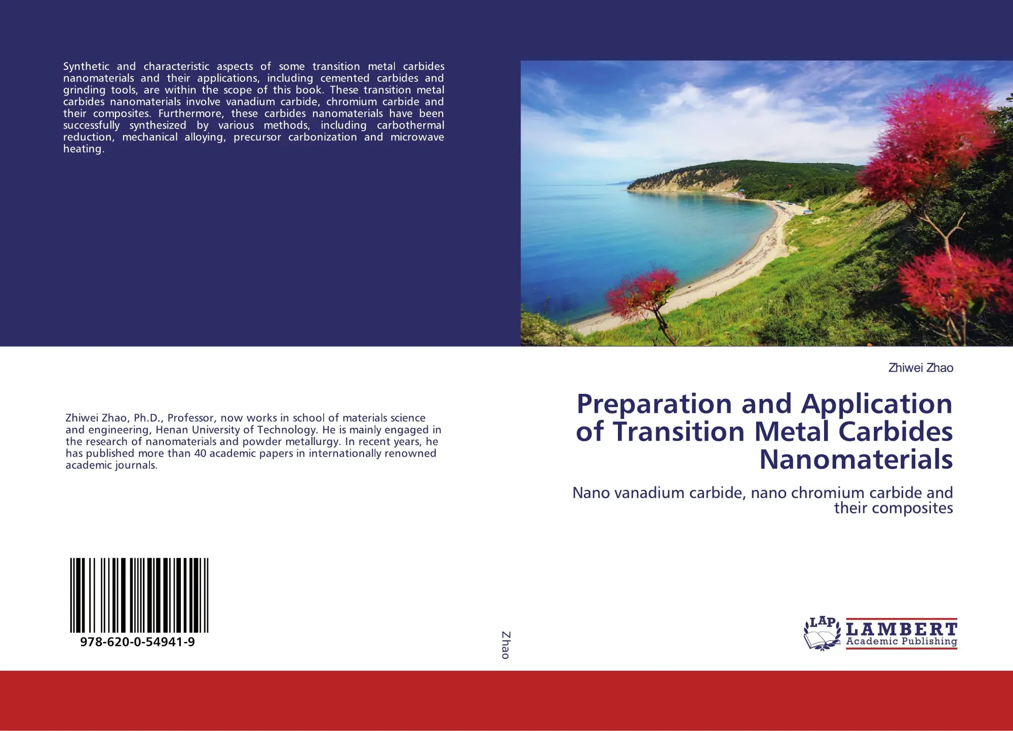 Cover: 9786200549419 | Preparation and Application of Transition Metal Carbides Nanomaterials