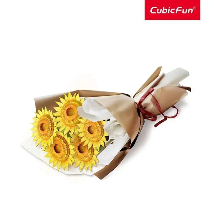 Bild: 7640409429519 | CUBICFUN - 3D Puzzle Blumenstrauss Mix 285 Teile | Spiel | 660867