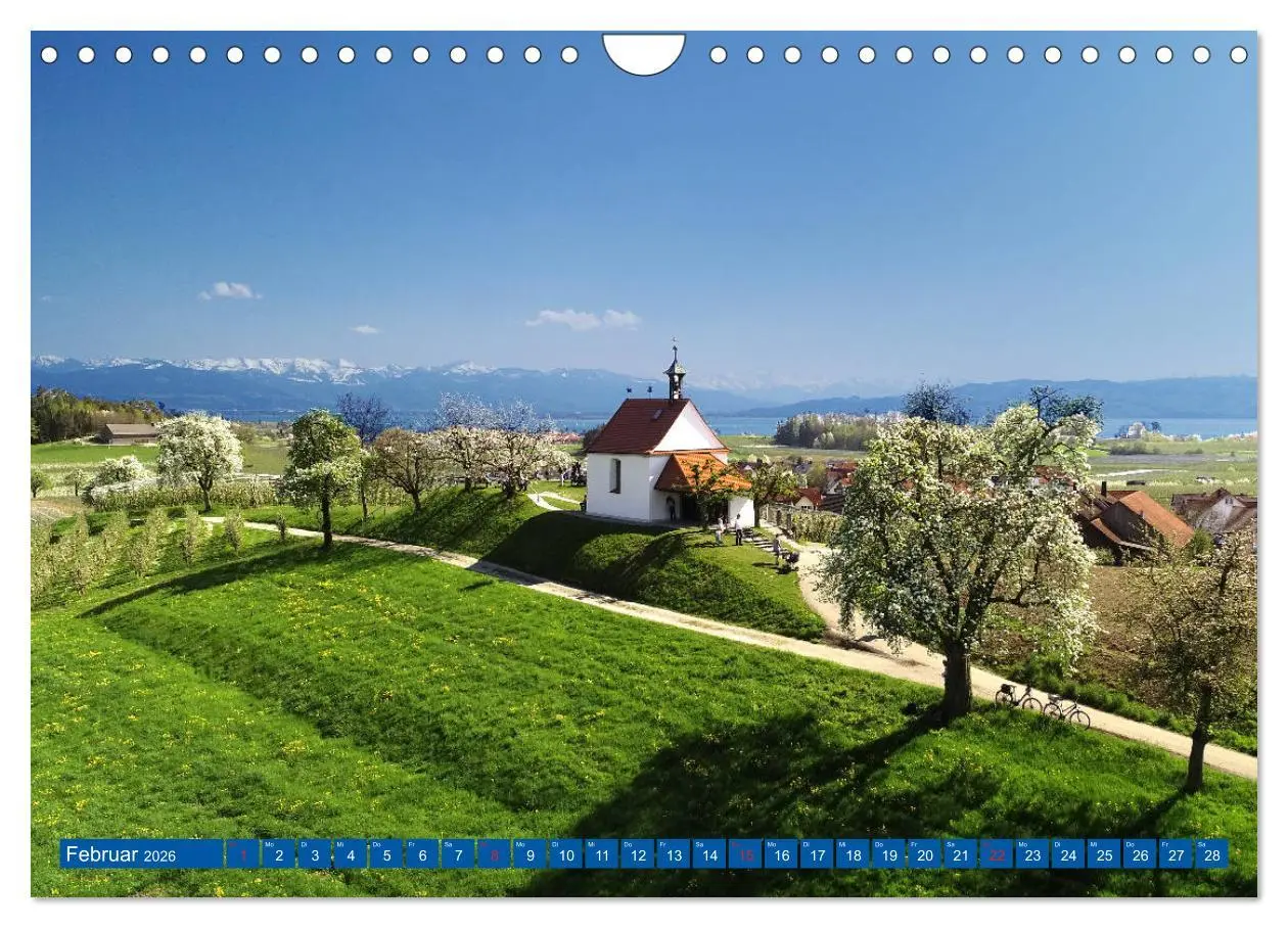 Bild: 9783457279519 | Romantische Kirchen und Kapellen (Wandkalender 2026 DIN A4 quer),...