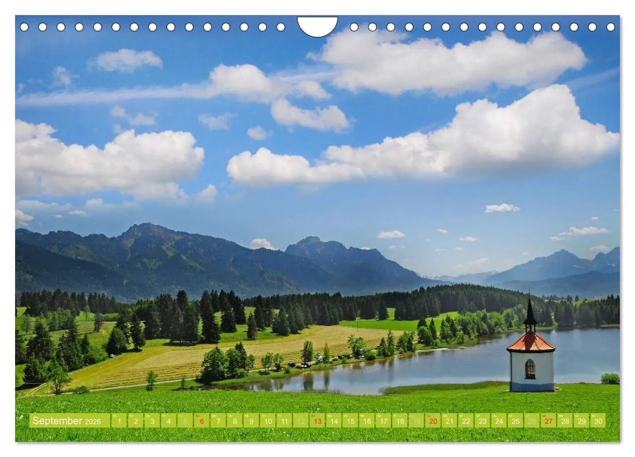 Bild: 9783457279519 | Romantische Kirchen und Kapellen (Wandkalender 2026 DIN A4 quer),...