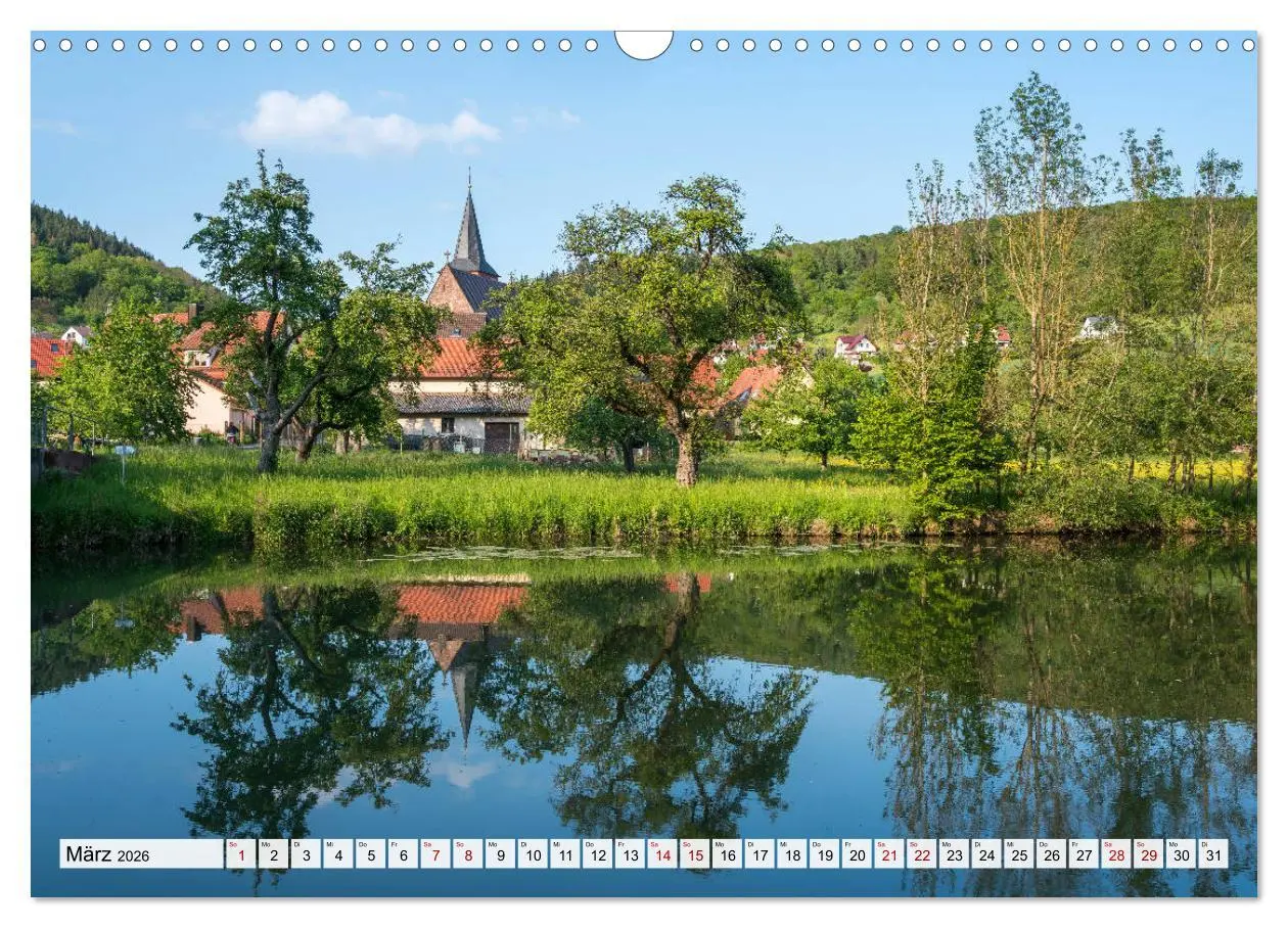 Bild: 9783457729519 | Die Romantische Strasse (Wandkalender 2026 DIN A3 quer), CALVENDO...