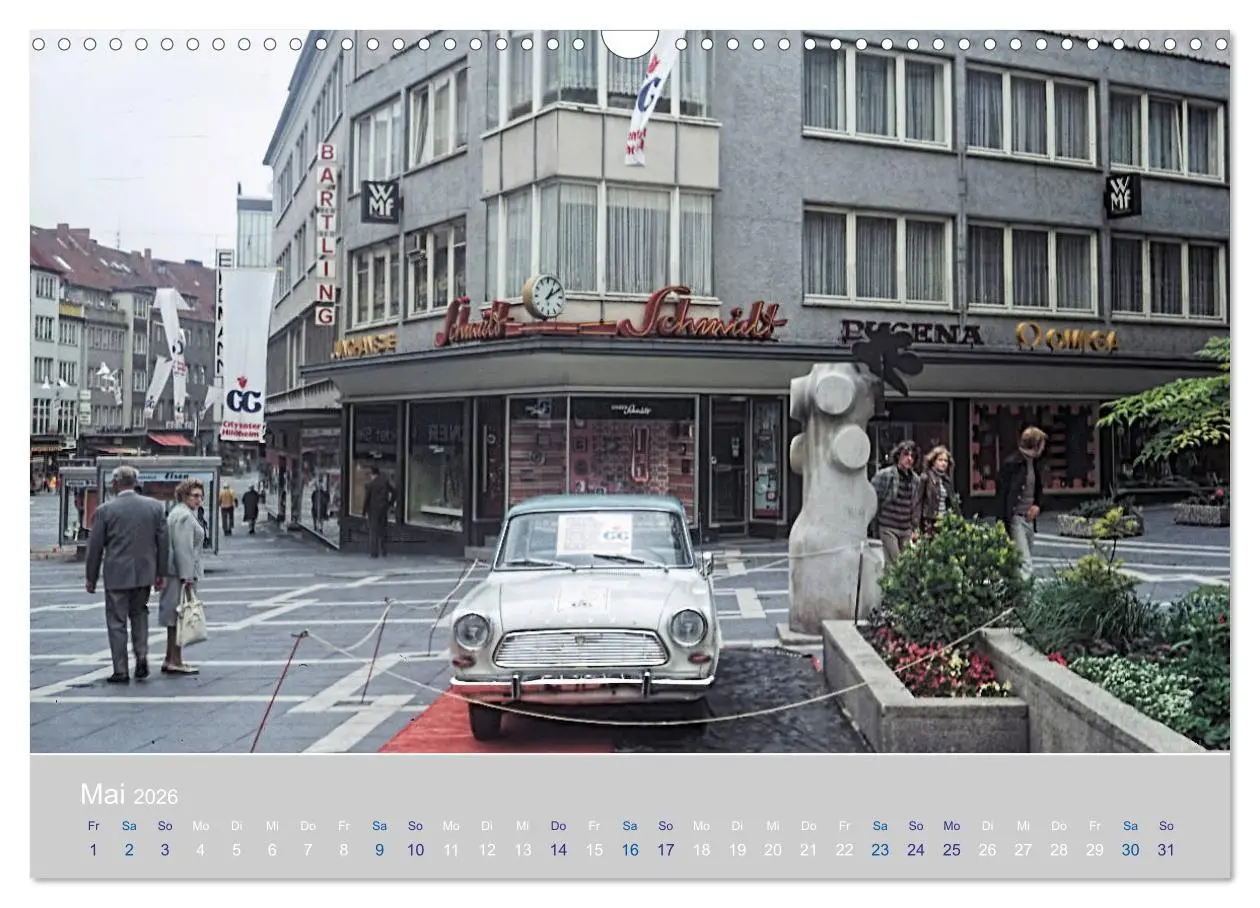 Bild: 9783457899519 | Hildesheim - damals ... (Wandkalender 2026 DIN A3 quer), CALVENDO...