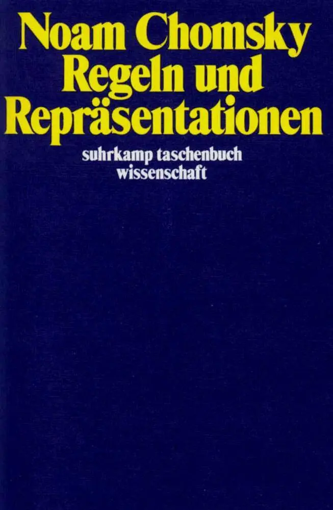 Cover: 9783518279519 | Regeln und Repräsentationen | Noam Chomsky | Taschenbuch | 301 S.