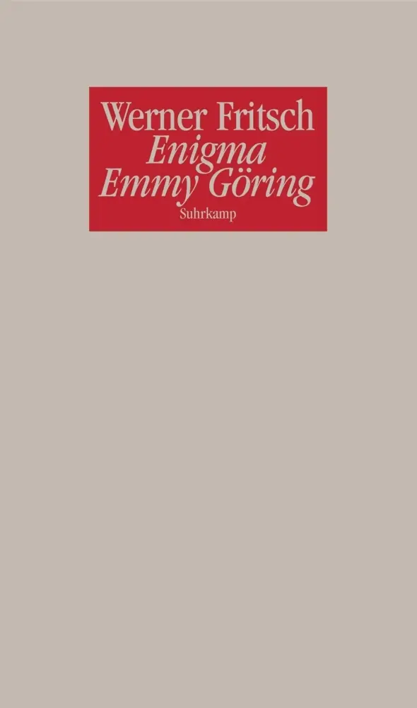 Cover: 9783518419519 | Enigma Emmy Göring | Werner Fritsch | Taschenbuch | 51 S. | Deutsch