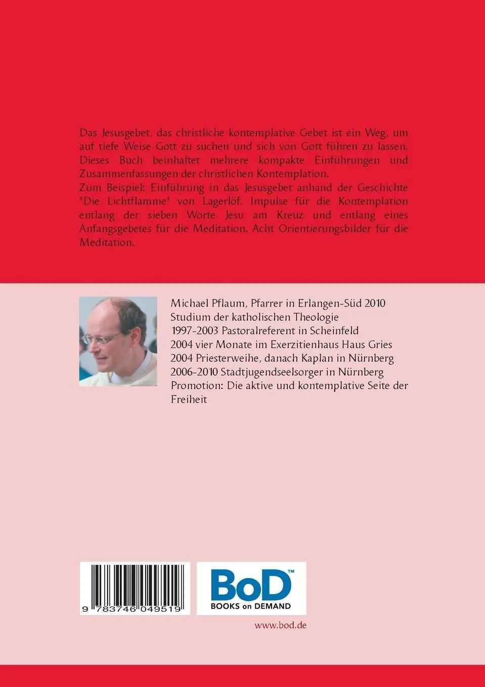 Rückseite: 9783746049519 | Die Lichtflamme in Dir | Michael Pflaum | Taschenbuch | Paperback