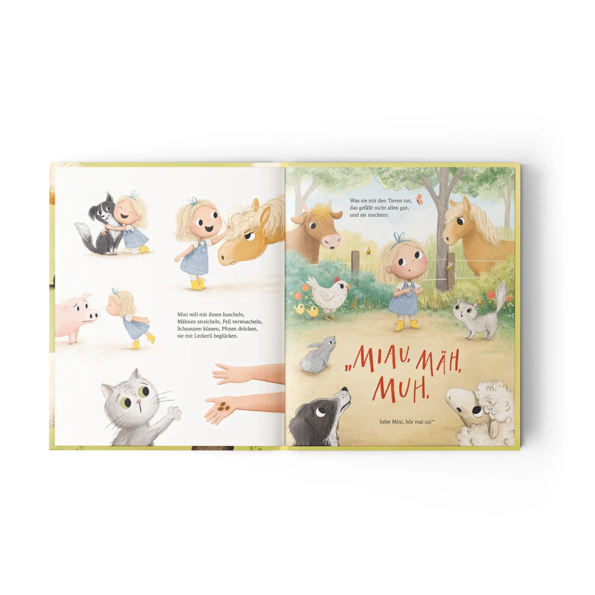 Bild: 9783949239519 | Miau, mäh, muh - ich hör dir zu | Franziska Reichenbach (u. a.) | Buch