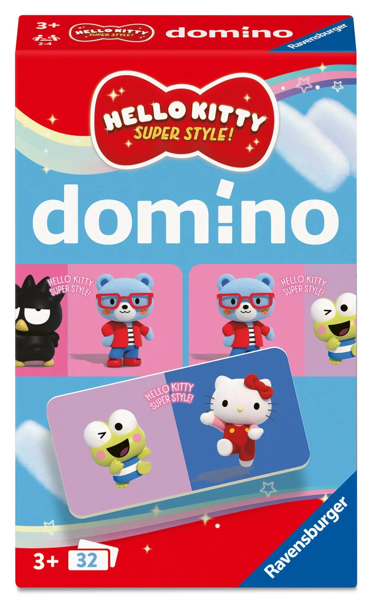 Cover: 4005556249619 | Domino Hello Kitty - Reisespiel ab 3 Jahre | Spiel | Mitbringspiele