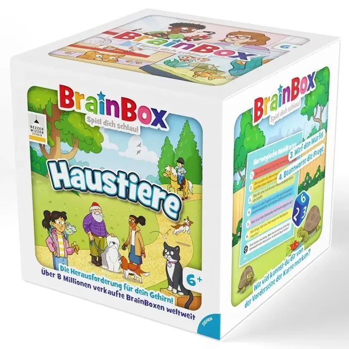 Bild: 5025822149619 | BRAIN BOX - BrainBox - Haustiere | Spiel | Deutsch | 2025 | BRAIN BOX