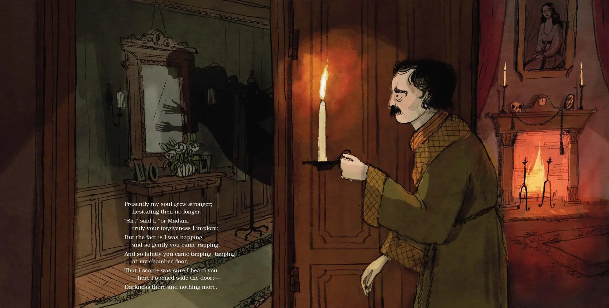 Bild: 9780762489619 | The Raven | The Classic Poem | Chloe Bristol (u. a.) | Buch | Englisch