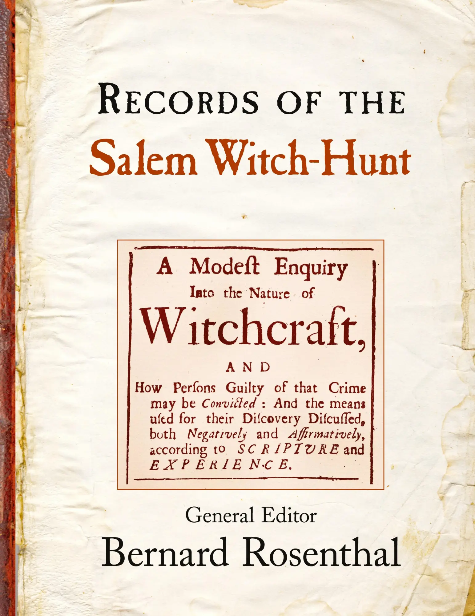Cover: 9781107689619 | Records of the Salem Witch-Hunt | Bernard Rosenthal | Taschenbuch