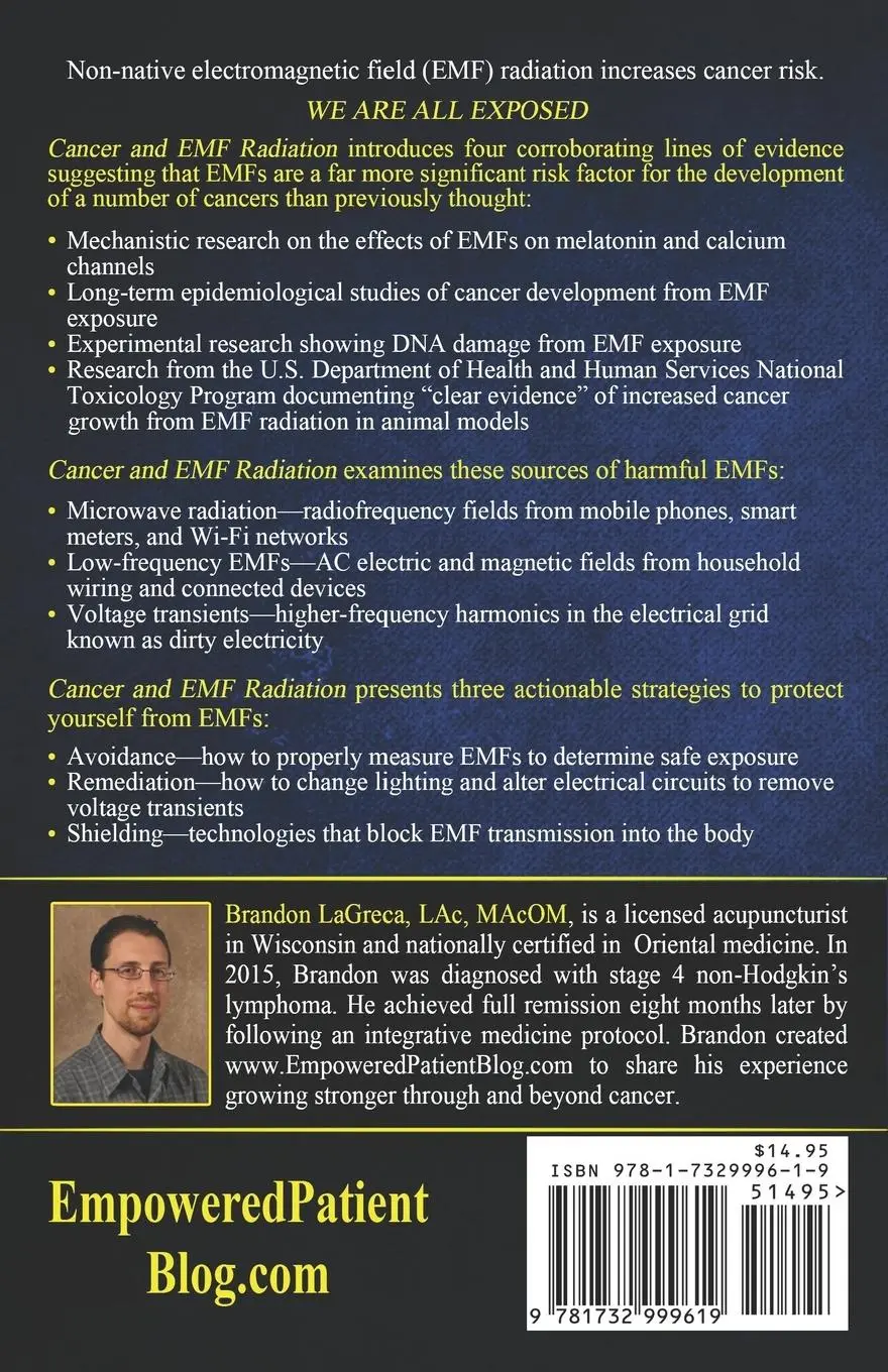 Rückseite: 9781732999619 | Cancer and EMF Radiation | Brandon Lagreca | Taschenbuch | Englisch