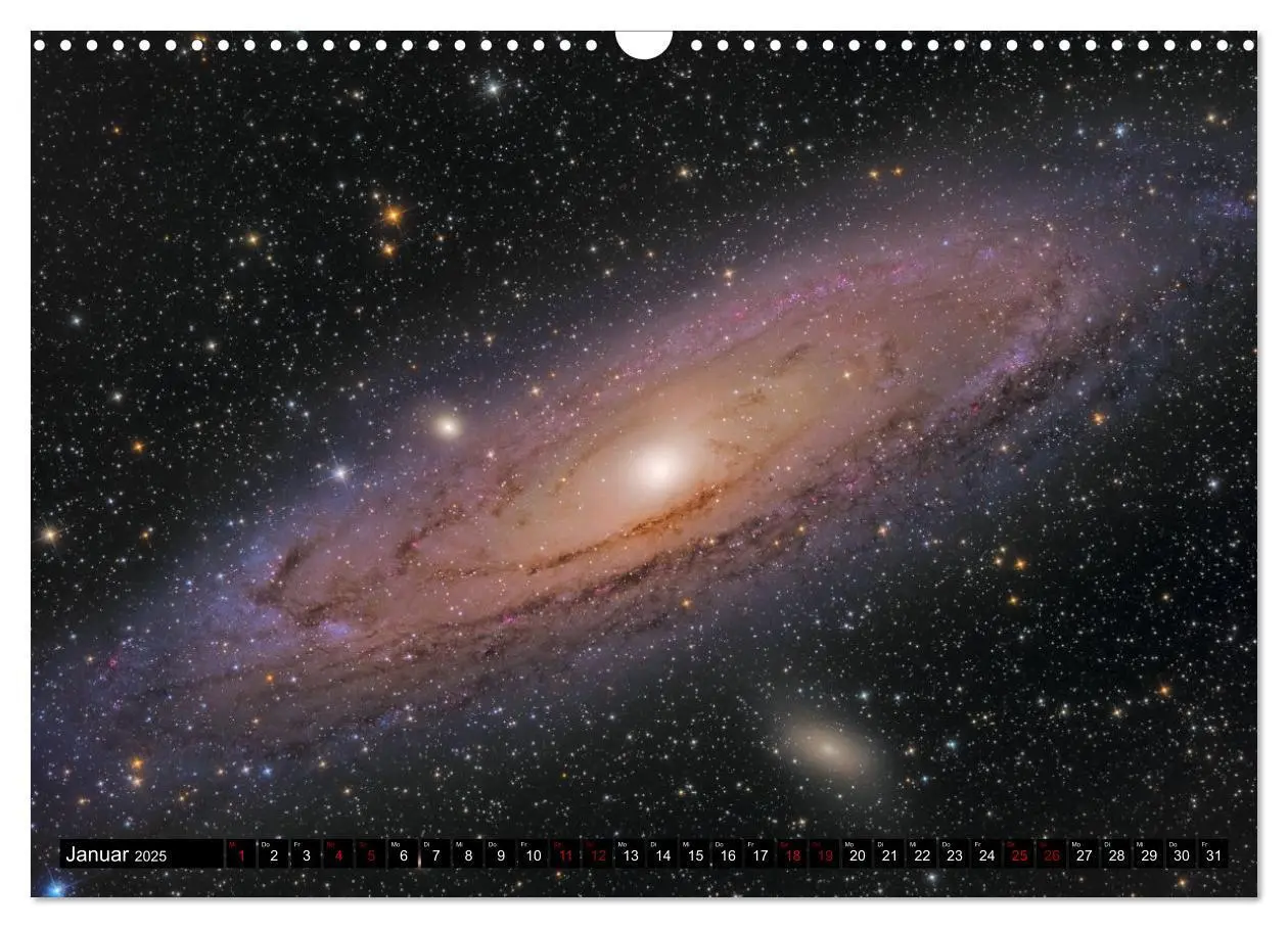 Bild: 9783383849619 | Galaxien im Universum (Wandkalender 2025 DIN A3 quer), CALVENDO...