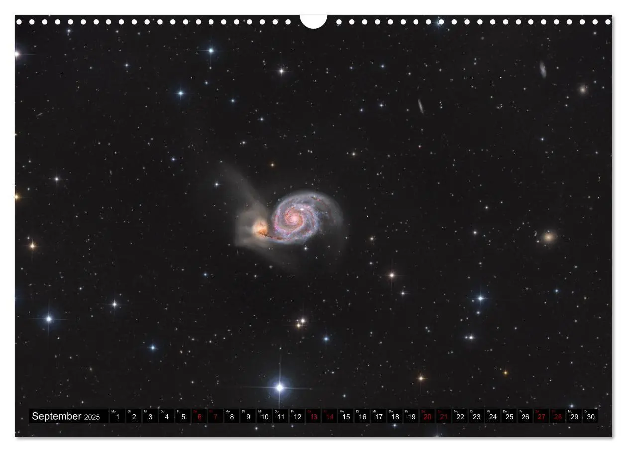 Bild: 9783383849619 | Galaxien im Universum (Wandkalender 2025 DIN A3 quer), CALVENDO...