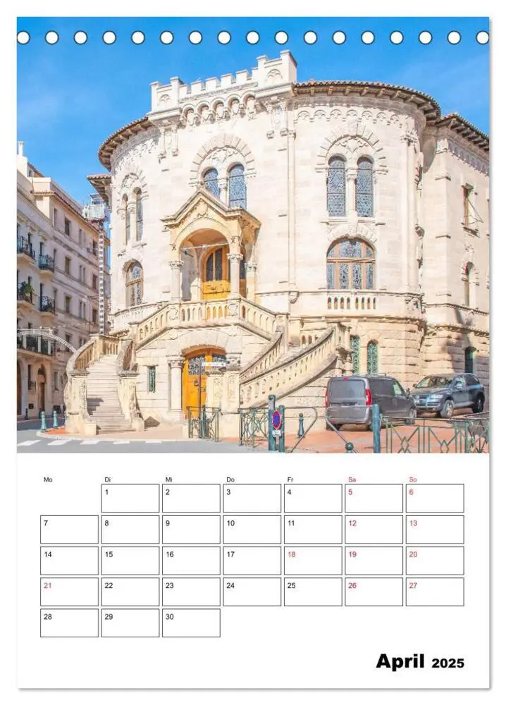 Bild: 9783435939619 | Monaco - Fürstentum an der Côte d'Azur (Tischkalender 2025 DIN A5...
