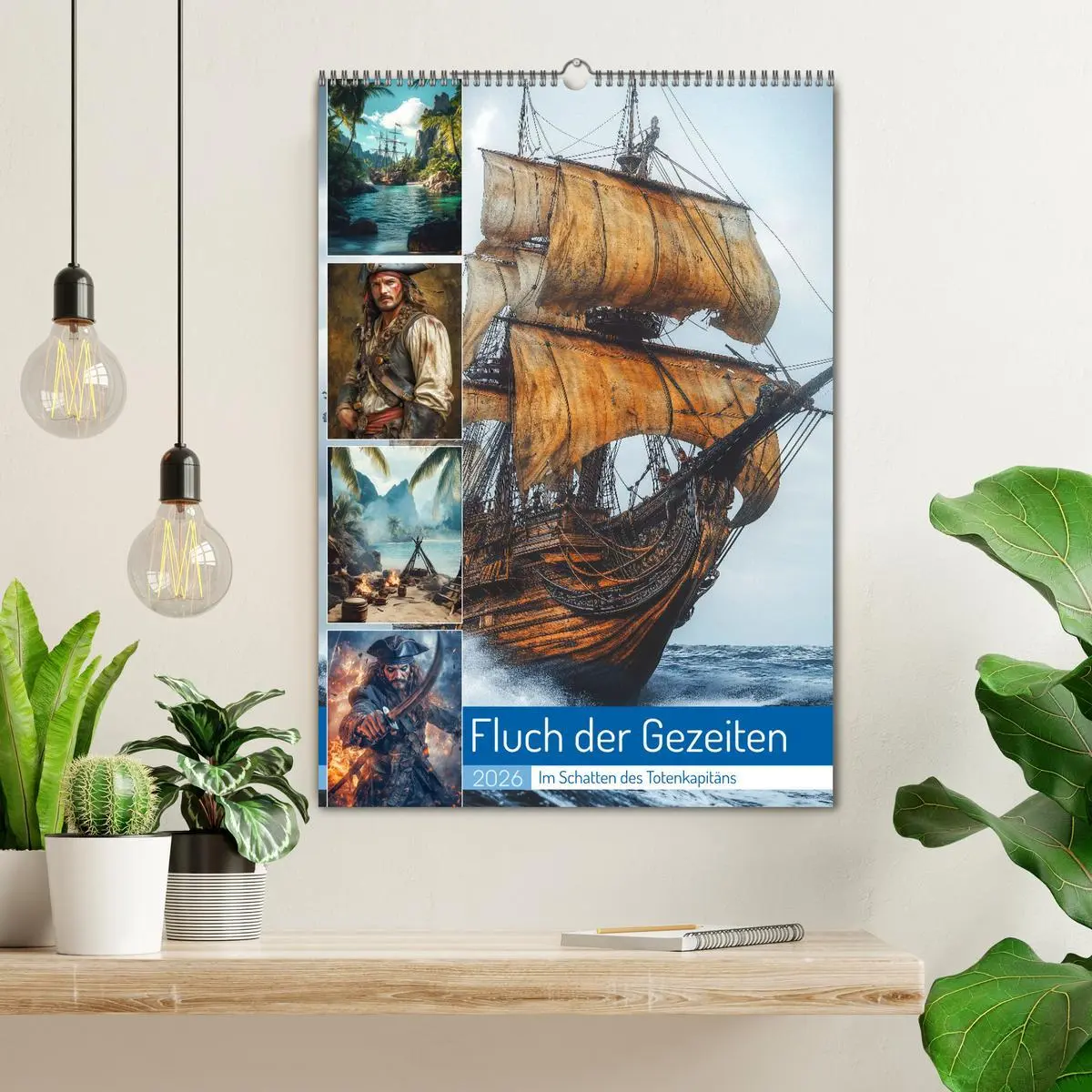 Bild: 9783457269619 | Fluch der Gezeiten (Wandkalender 2026 DIN A2 hoch), CALVENDO...