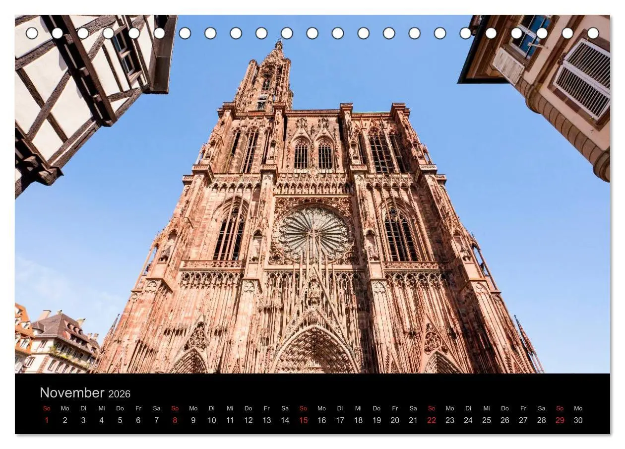Bild: 9783516049619 | Straßburg Impressionen (Tischkalender 2026 DIN A5 quer), CALVENDO...