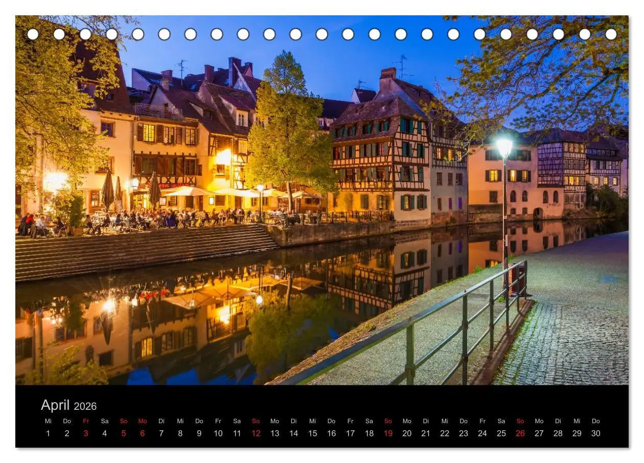 Bild: 9783516049619 | Straßburg Impressionen (Tischkalender 2026 DIN A5 quer), CALVENDO...