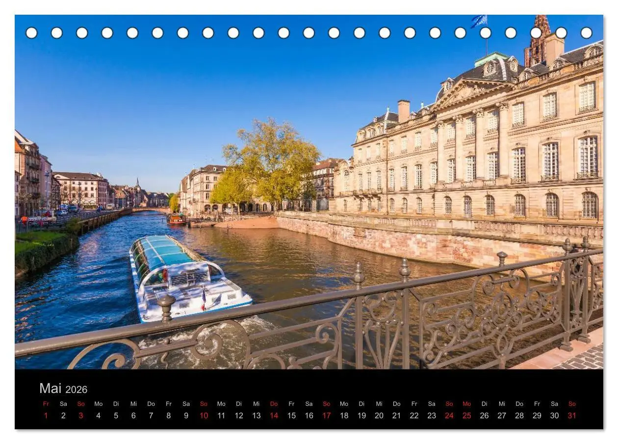 Bild: 9783516049619 | Straßburg Impressionen (Tischkalender 2026 DIN A5 quer), CALVENDO...