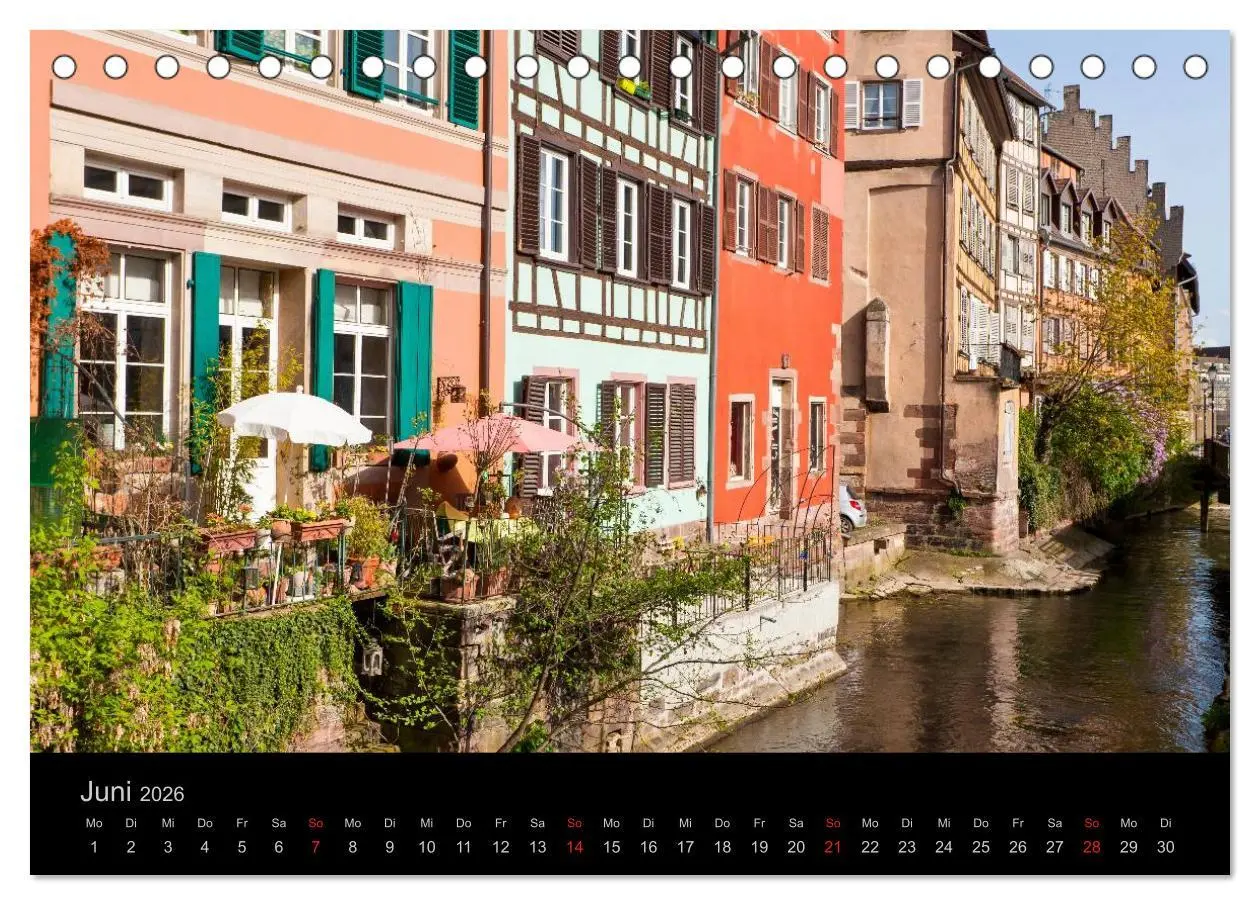 Bild: 9783516049619 | Straßburg Impressionen (Tischkalender 2026 DIN A5 quer), CALVENDO...