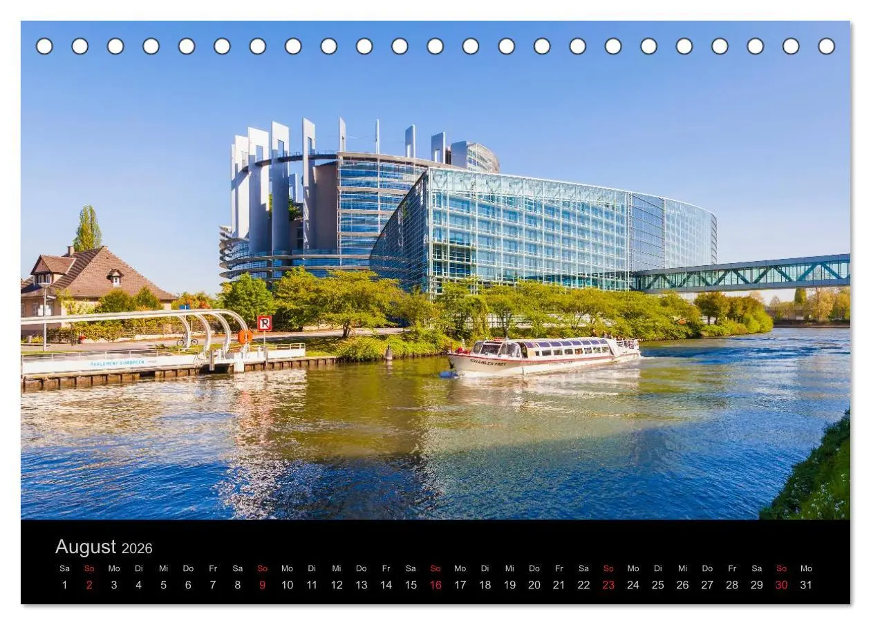 Bild: 9783516049619 | Straßburg Impressionen (Tischkalender 2026 DIN A5 quer), CALVENDO...
