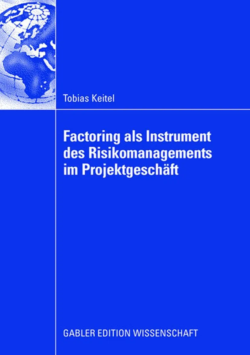 Cover: 9783834909619 | Factoring als Instrument des Risikomanagements im Projektgeschäft