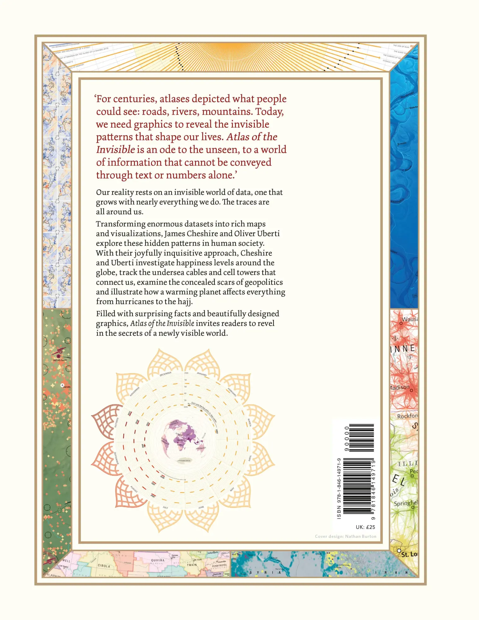 Rückseite: 9781846149719 | Atlas of the Invisible | James Cheshire (u. a.) | Buch | 216 S. | 2021
