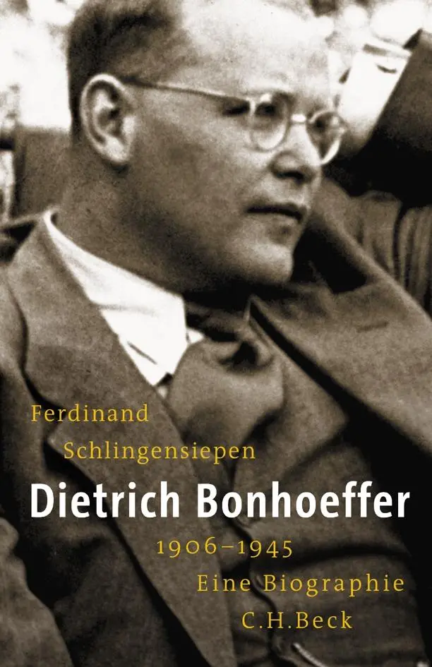 Cover: 9783406839719 | Dietrich Bonhoeffer 1906-1945 | Eine Biographie | Schlingensiepen