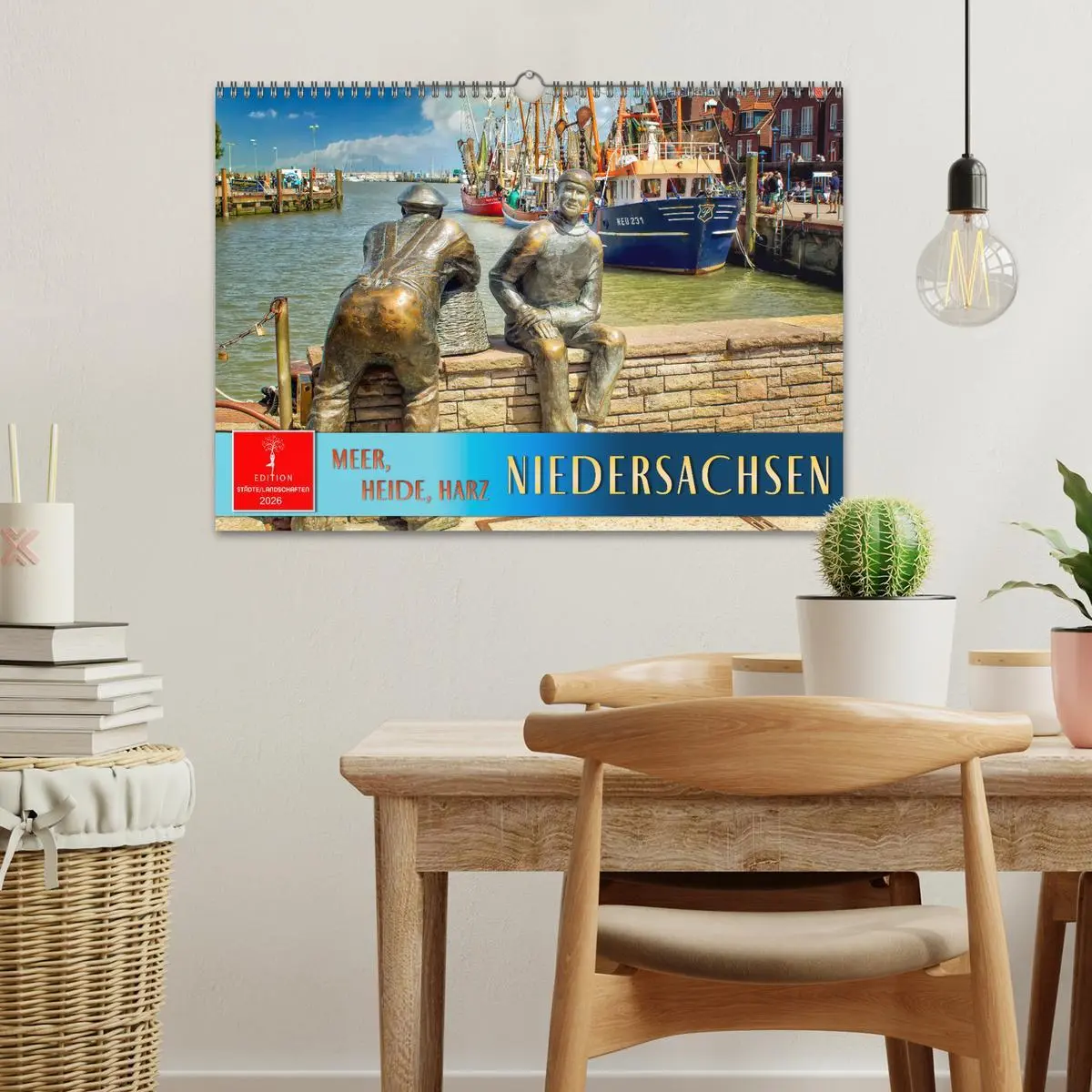 Bild: 9783457259719 | Niedersachsen - Meer, Heide, Harz (Wandkalender 2026 DIN A3 quer),...