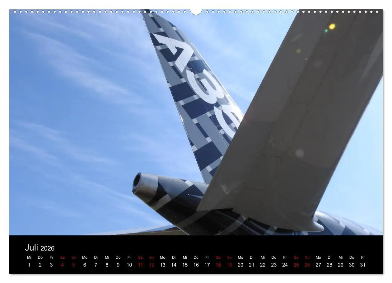 Bild: 9783457709719 | Airbus A350 Hautnah (hochwertiger Premium Wandkalender 2026 DIN A2...