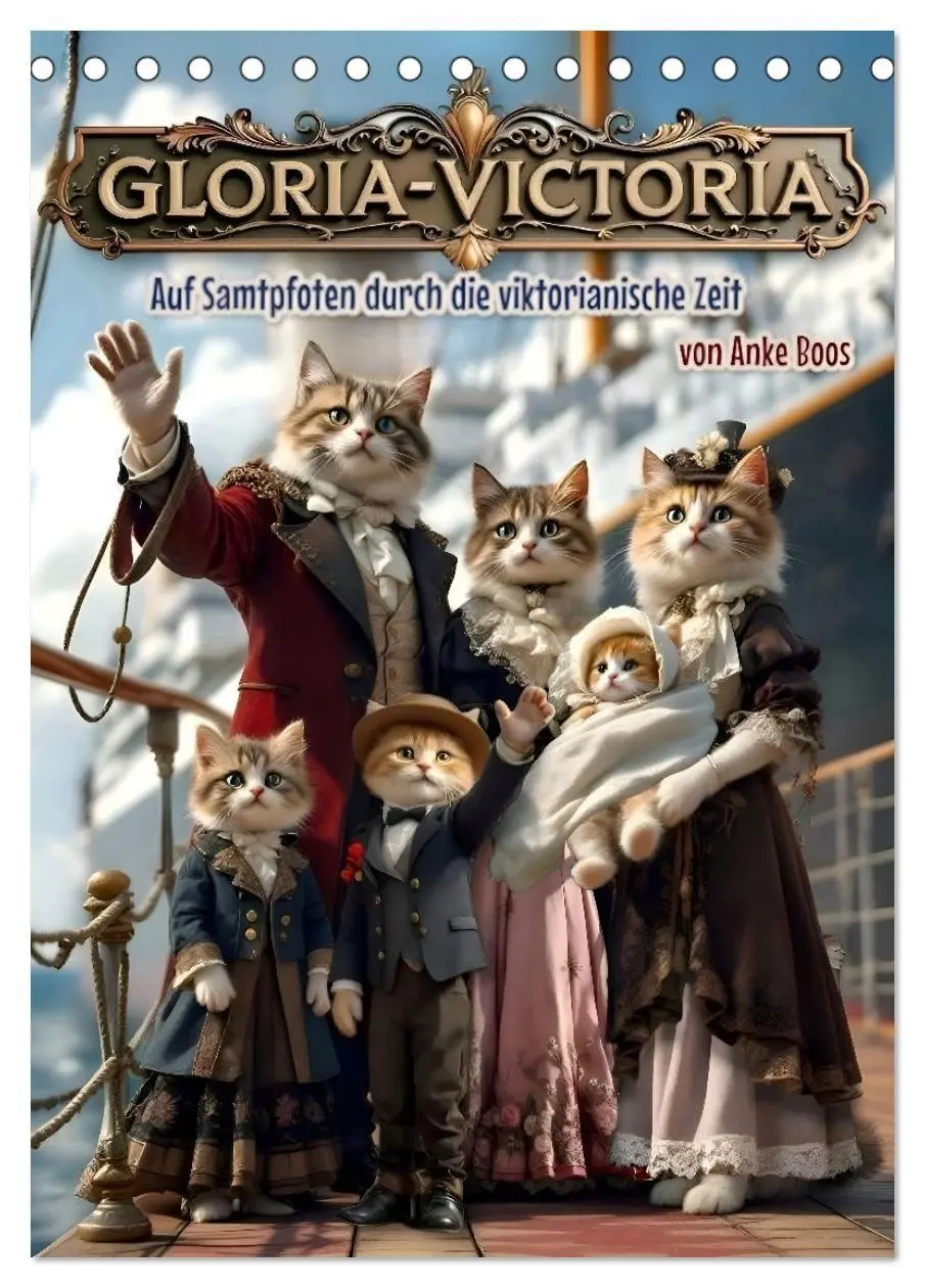 Cover: 9783516659719 | Gloria Victoria (Tischkalender 2026 DIN A5 hoch), CALVENDO...