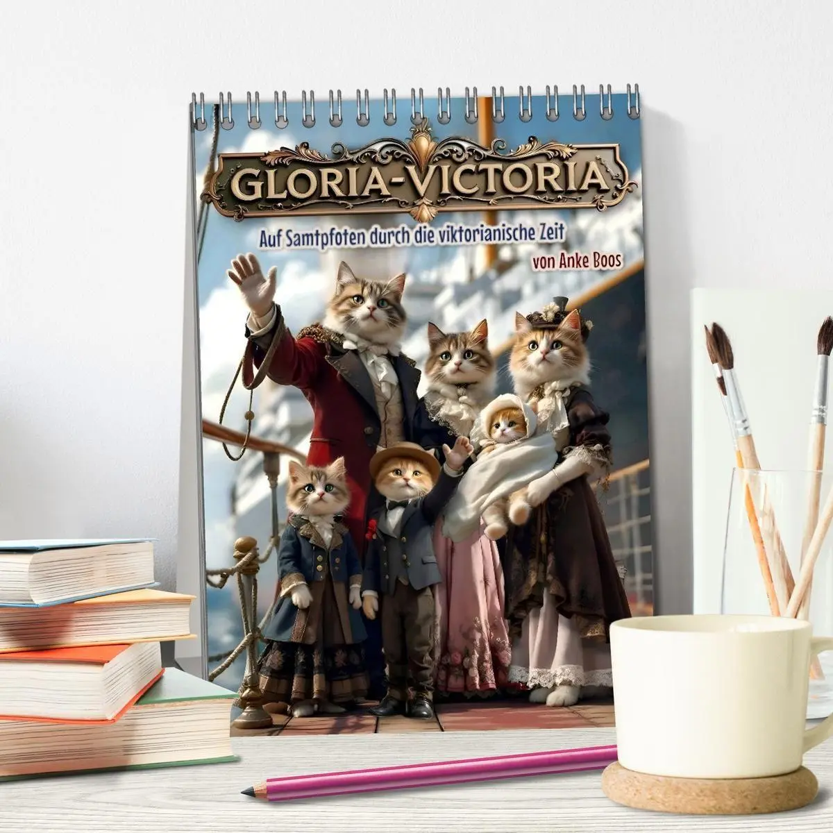 Bild: 9783516659719 | Gloria Victoria (Tischkalender 2026 DIN A5 hoch), CALVENDO...