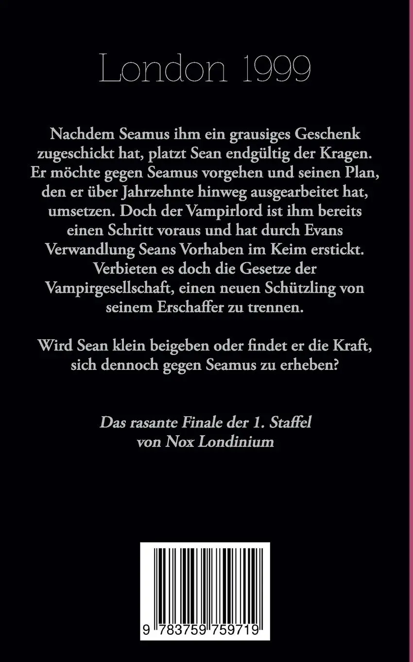 Rückseite: 9783759759719 | Nox Londinium | Episode 7 | Alenor J. Stevens | Taschenbuch | 160 S.