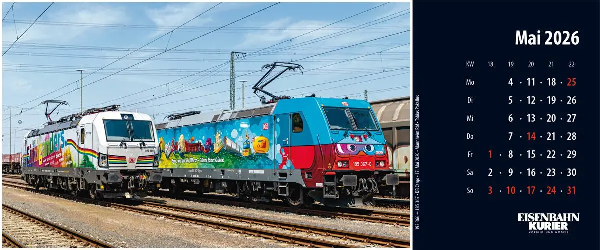 Bild: 9783844659719 | LokMotive 2026 | Kalender | 13 S. | Deutsch | 2026 | EK-Verlag