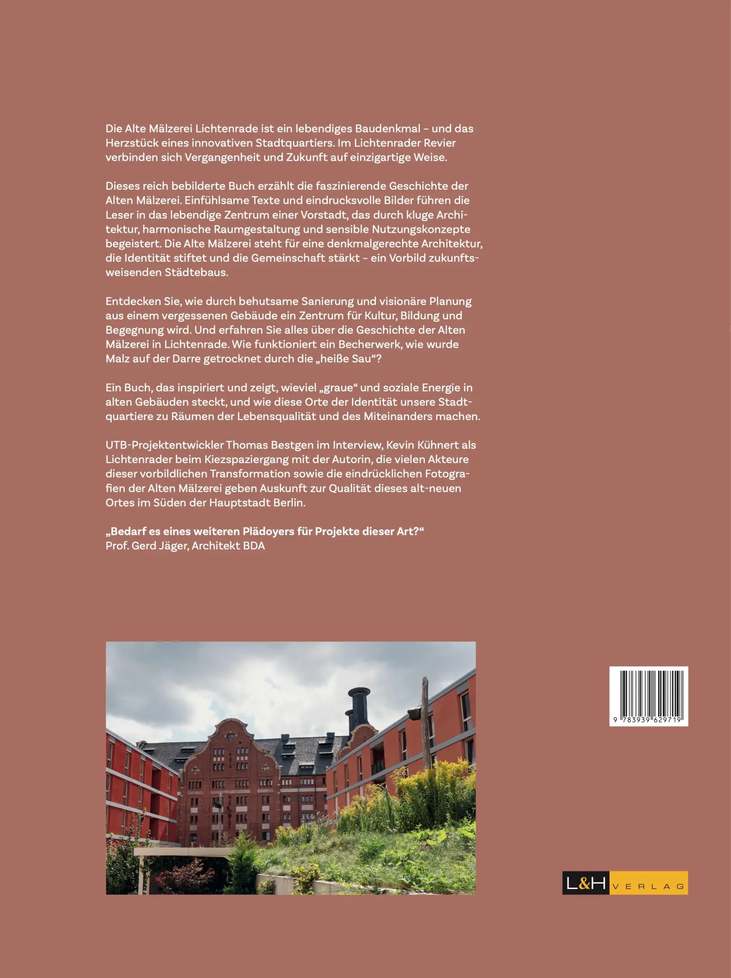Bild: 9783939629719 | Die Alte Mälzerei Lichtenrade | Das Herz eines neuen Stadtteils | Buch