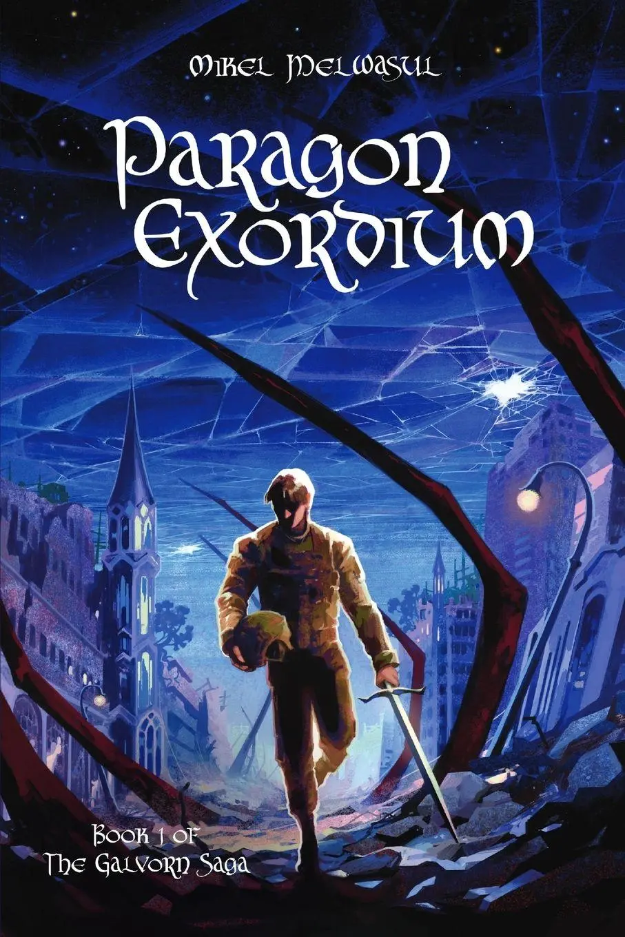 Cover: 9798218159719 | Paragon Exordium | Epic Nobledark Military Fantasy | Mikel Melwasul