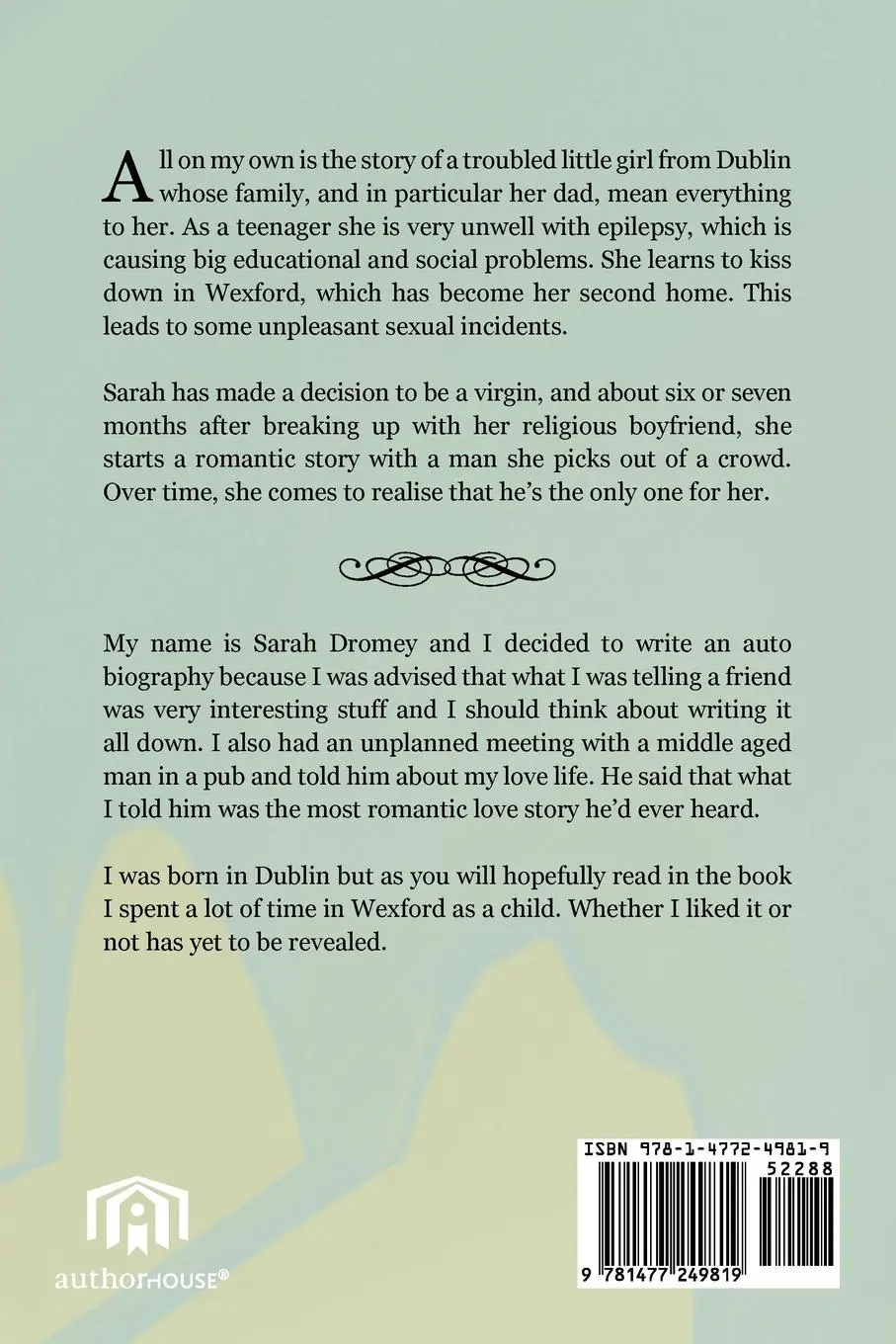 Rückseite: 9781477249819 | All on My Own | Sarah Dromey | Taschenbuch | Kartoniert / Broschiert