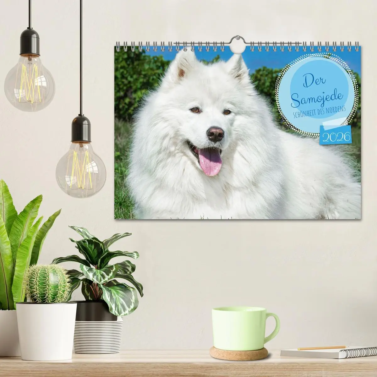 Bild: 9783457319819 | Der Samojede - Schönheit des Nordens (Wandkalender 2026 DIN A4...